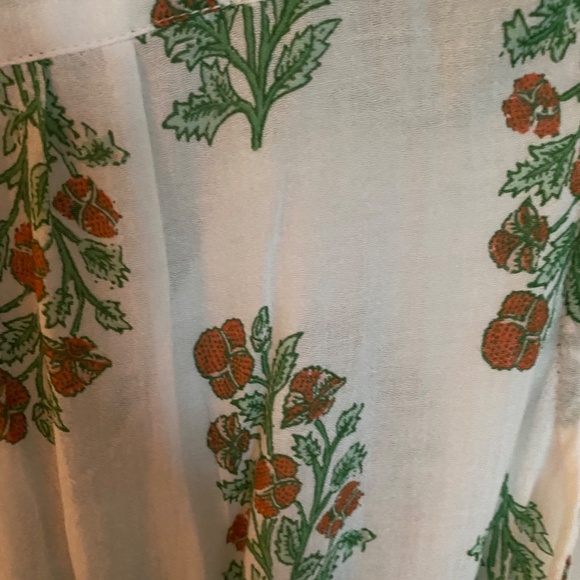 Lucky Brand White Linen Dress NWOT - Picture 7 of 8